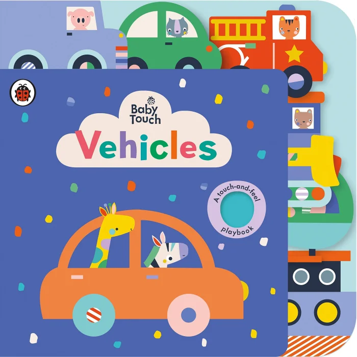Vehicles Tab Book, anglická kniha - leporelo