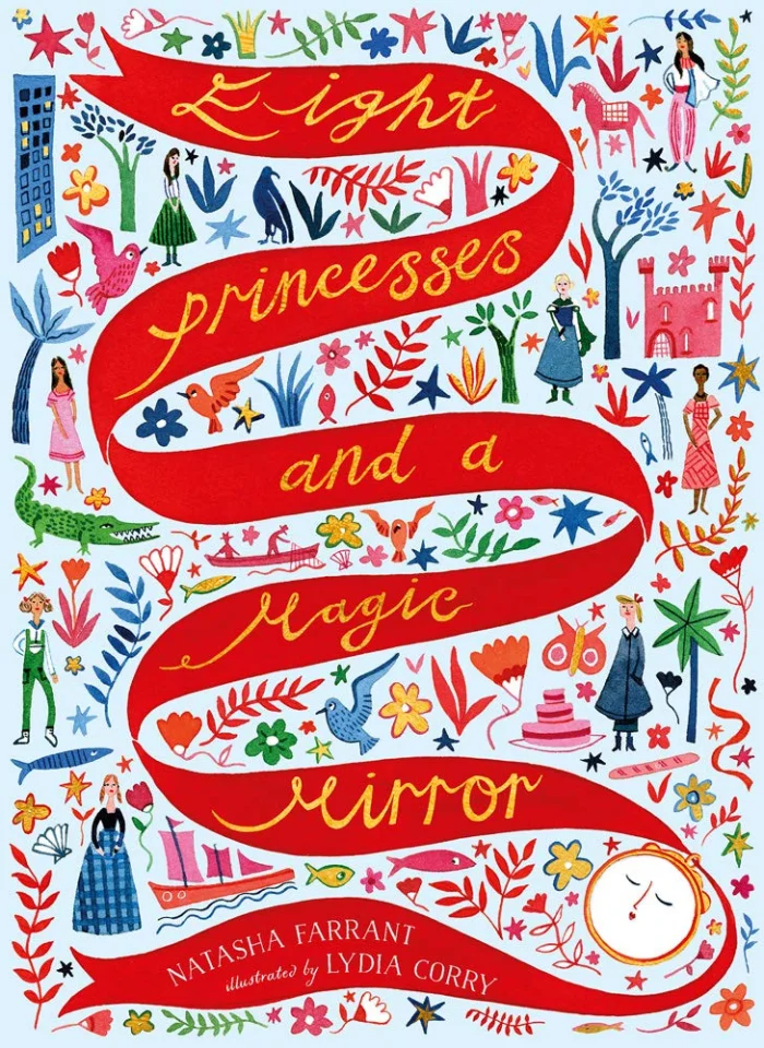Eight Princesses and a Magic Mirror, anglická kniha