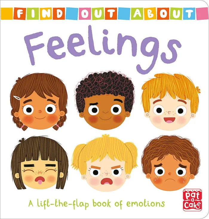 Feelings : A lift-the-flap book of emotions, anglická kniha - leporelo