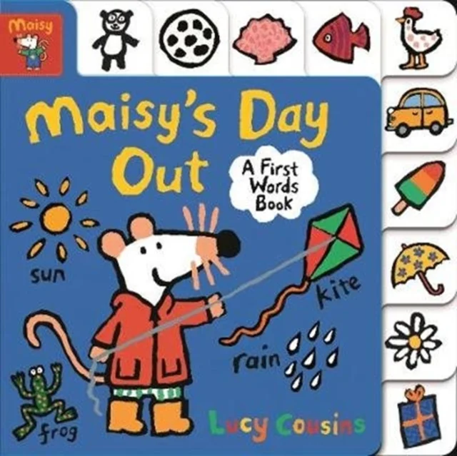 Maisy's Day Out, anglická kniha - leporelo