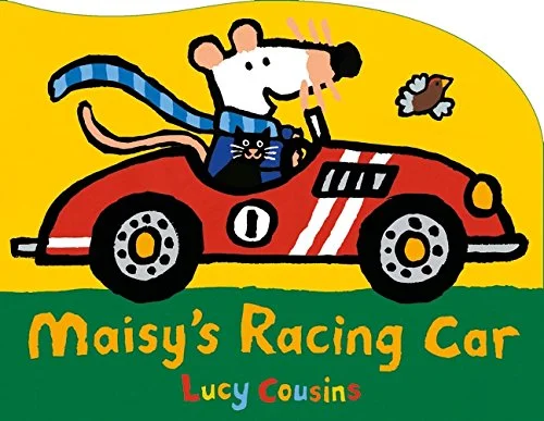 Maisy's Racing Car, anglická kniha - leporelo