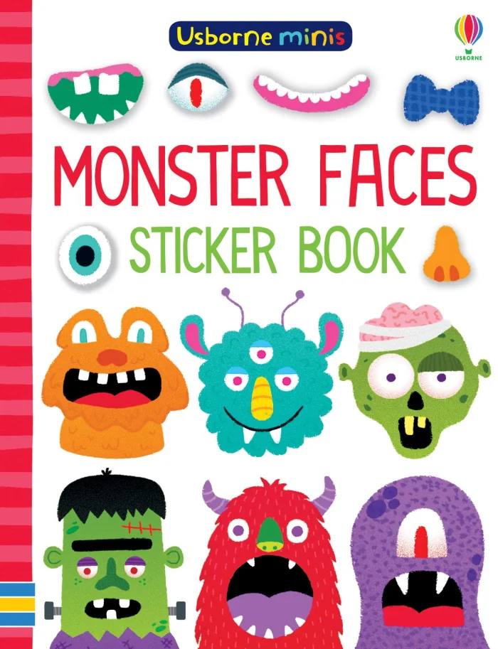 Monster Faces, anglická kniha