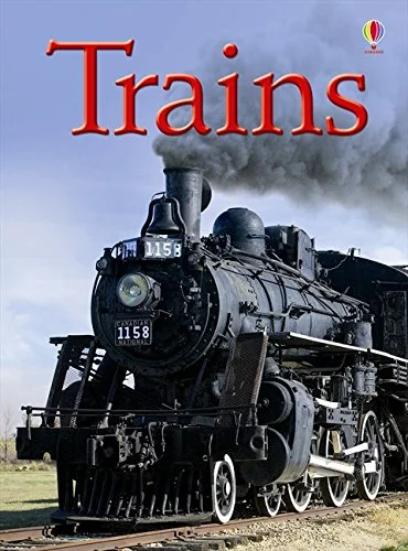 Trains, anglická kniha