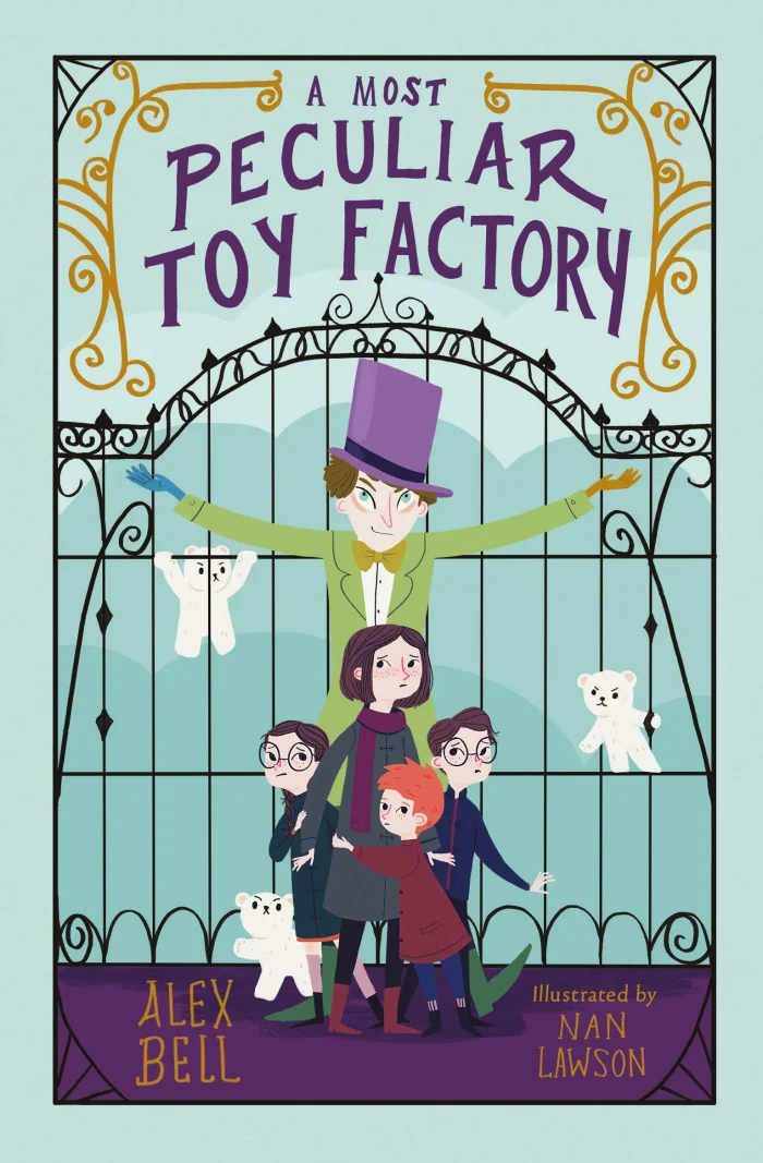 A Most Peculiar Toy Factory, anglická kniha