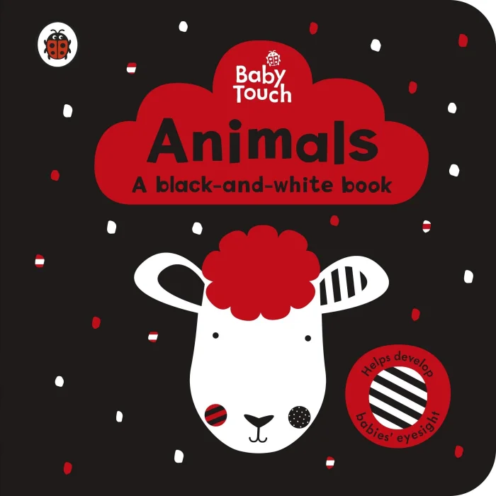 Animals: a black-and-white book, anglická kniha - leporelo