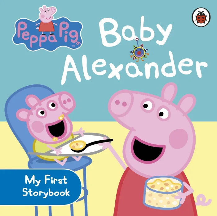 Baby Alexander, anglická kniha - leporelo