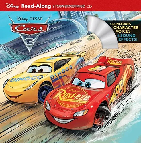 Cars 3 Read-Along Storybook and CD, anglická kniha