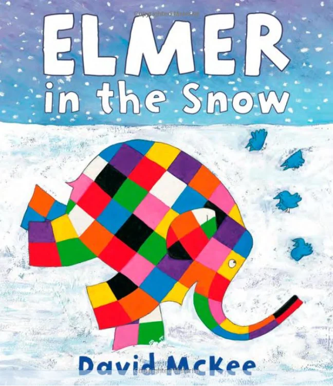 Elmer in the Snow, anglická kniha