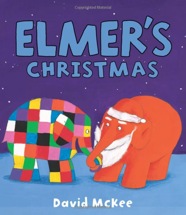 Elmer's Christmas, anglická kniha