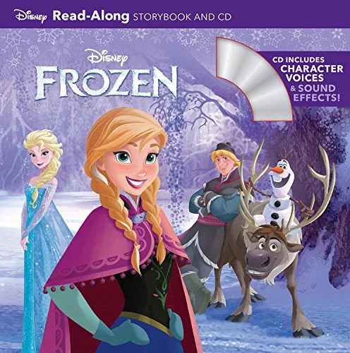 Frozen Read-Along Storybook and CD, anglická kniha