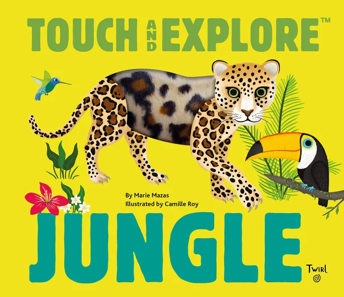 Jungle Animals, anglická kniha - leporelo