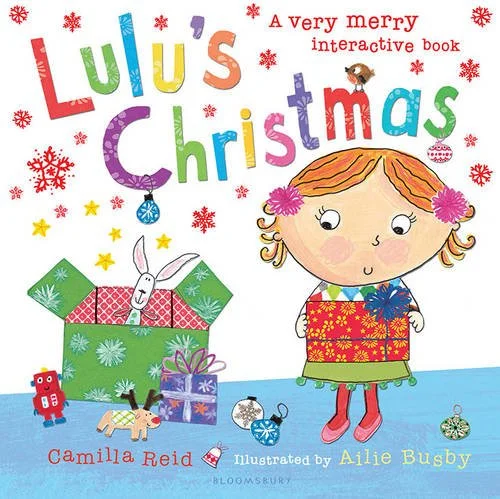 Lulu's Christmas, anglická kniha - leporelo