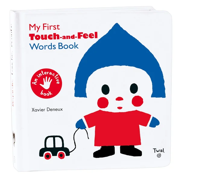 My First Touch and Feel Words Book, anglická kniha - leporelo