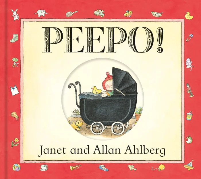 Peepo!, anglická kniha - leporelo