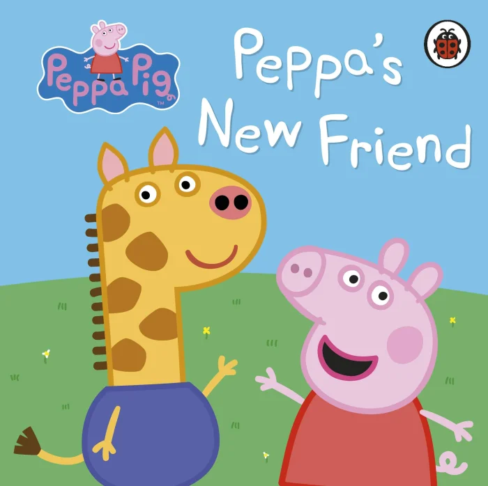 Peppa's New Friend, anglická kniha - leporelo