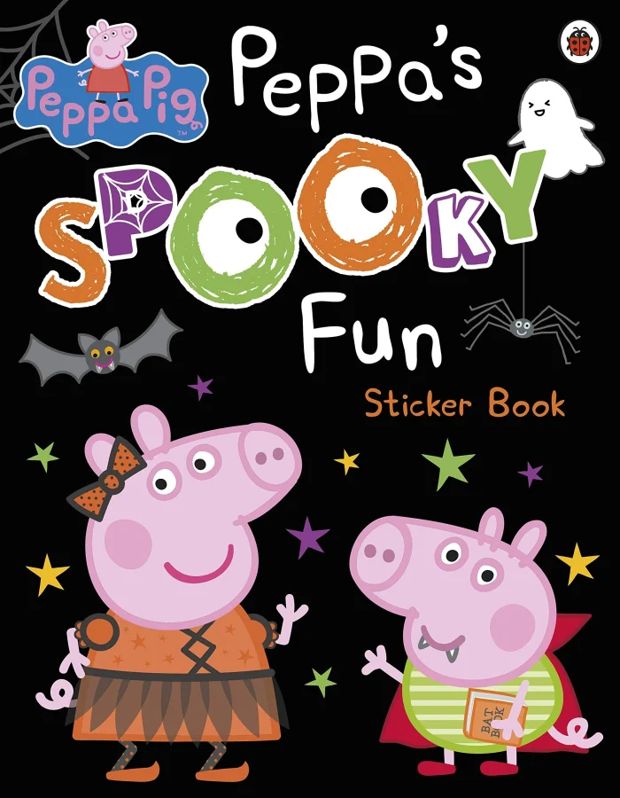 Peppa's Spooky Fun Sticker Book, nálepkový zošit