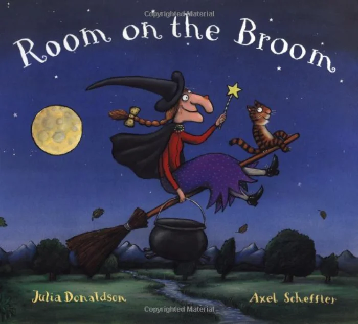 Room on the Broom, anglická kniha - leporelo