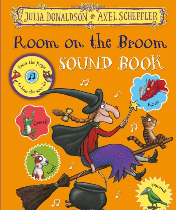 Room on the Broom Sound Book, anglická kniha so zvukmi