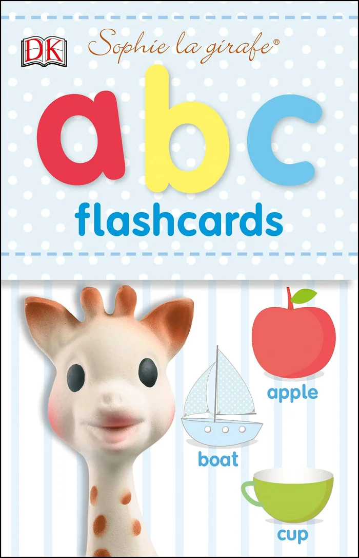 Sophie la Girafe ABC Flashcards, karty