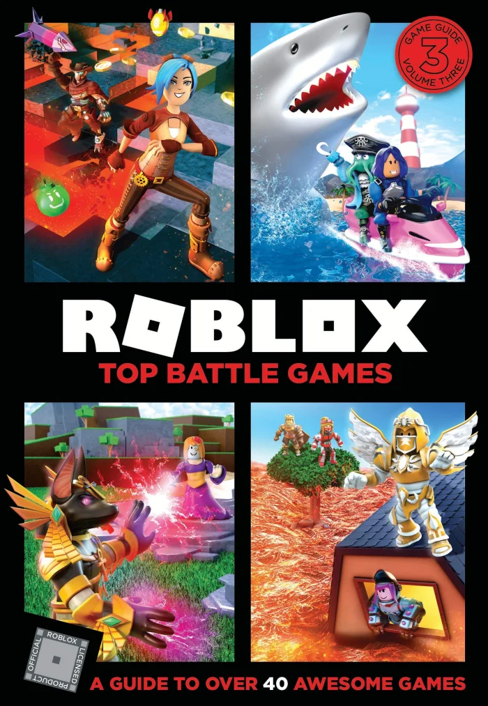 Roblox Top Battle Games, anglická kniha