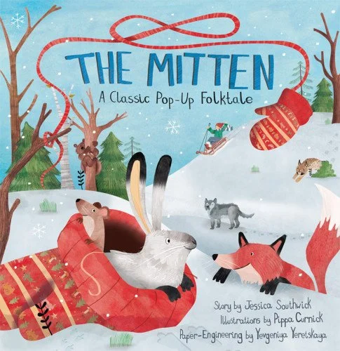 The Mitten : A Classic Pop-Up Folktale, anglická kniha - leporelo