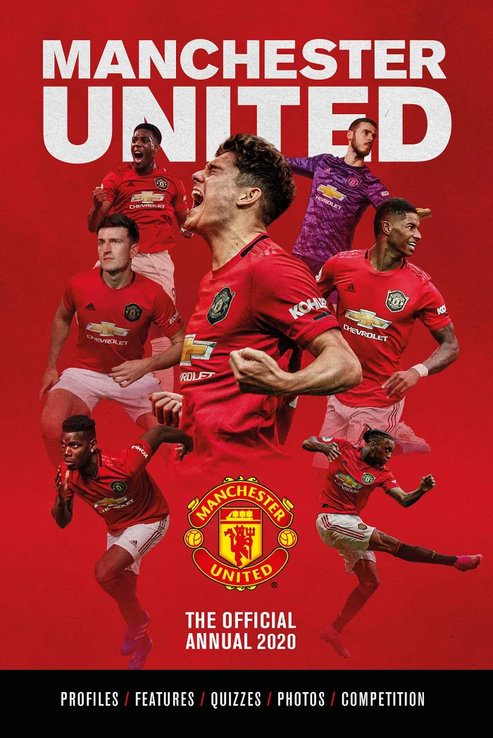 The Official Manchester United Annual 2020, anglická kniha- ročenka