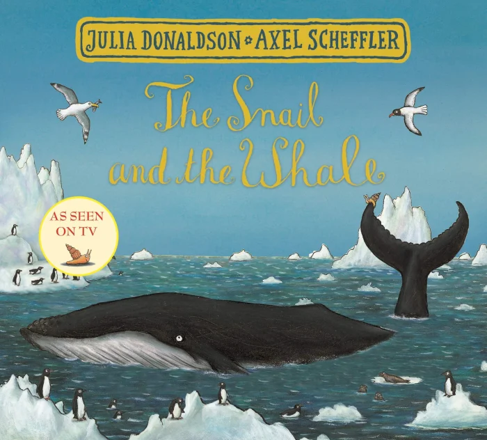 The Snail and the Whale Festive Edition, anglická kniha - leporelo