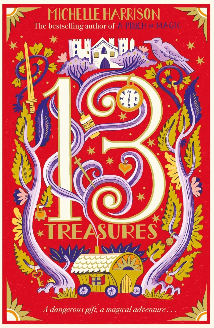 The Thirteen Treasures (1), anglická kniha