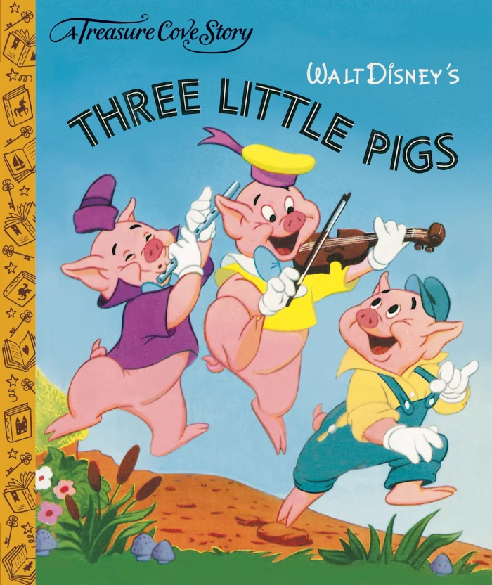 Three Little Pigs, anglická kniha