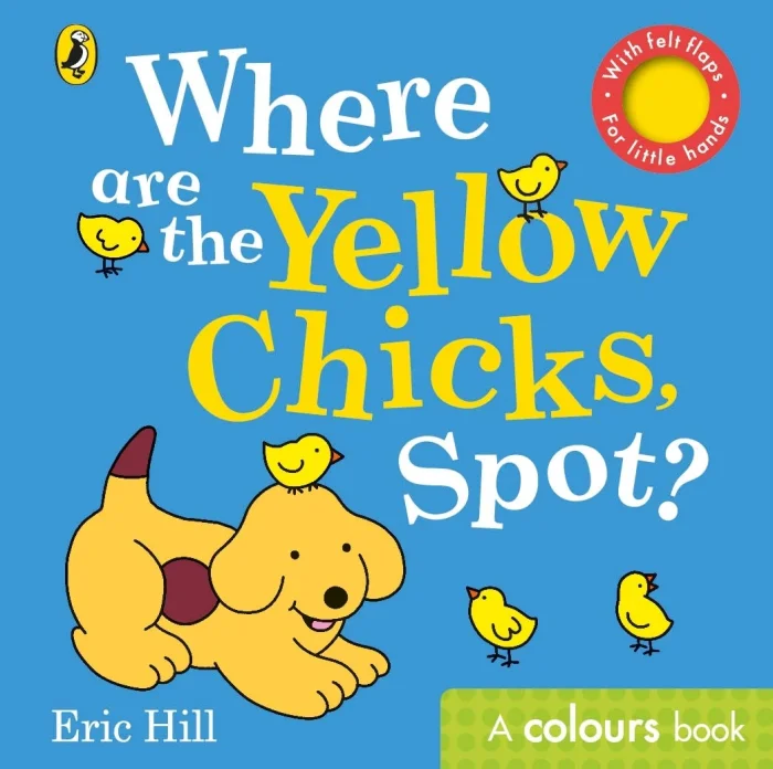 Where are the Yellow Chicks, Spot?, anglická kniha - leporelo