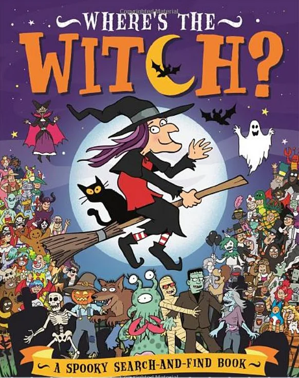 Where's the Witch? : A Spooky Search and Find Book, anglická kniha