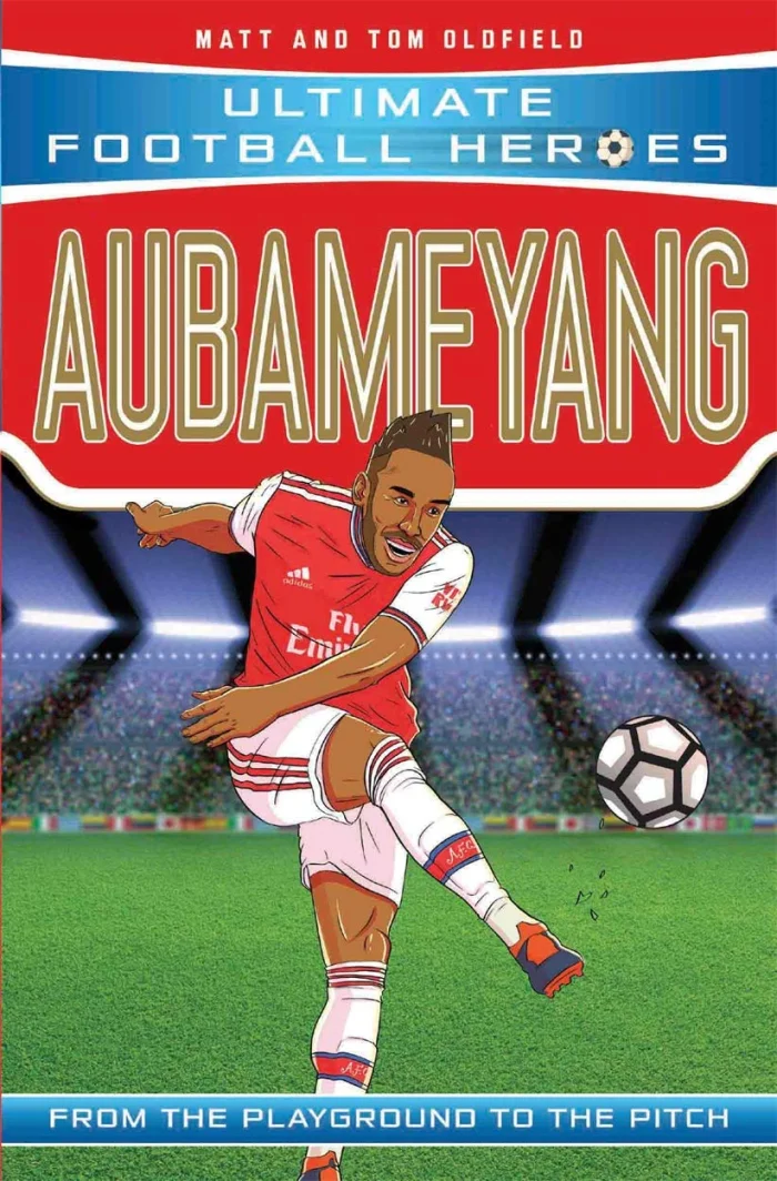 Aubameyang, anglická kniha