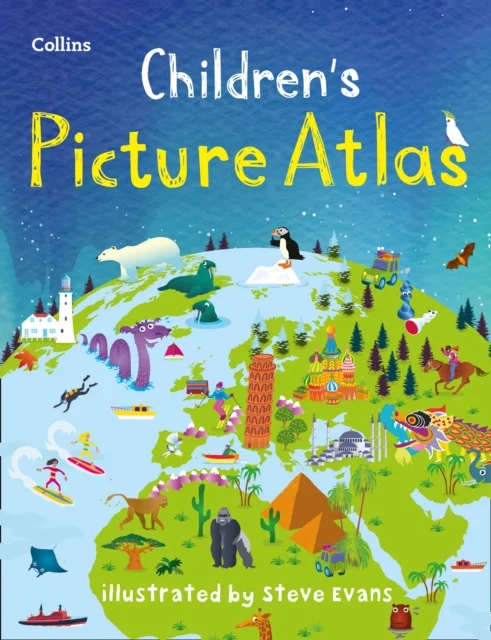 Collins Children's Picture Atlas, anglická kniha