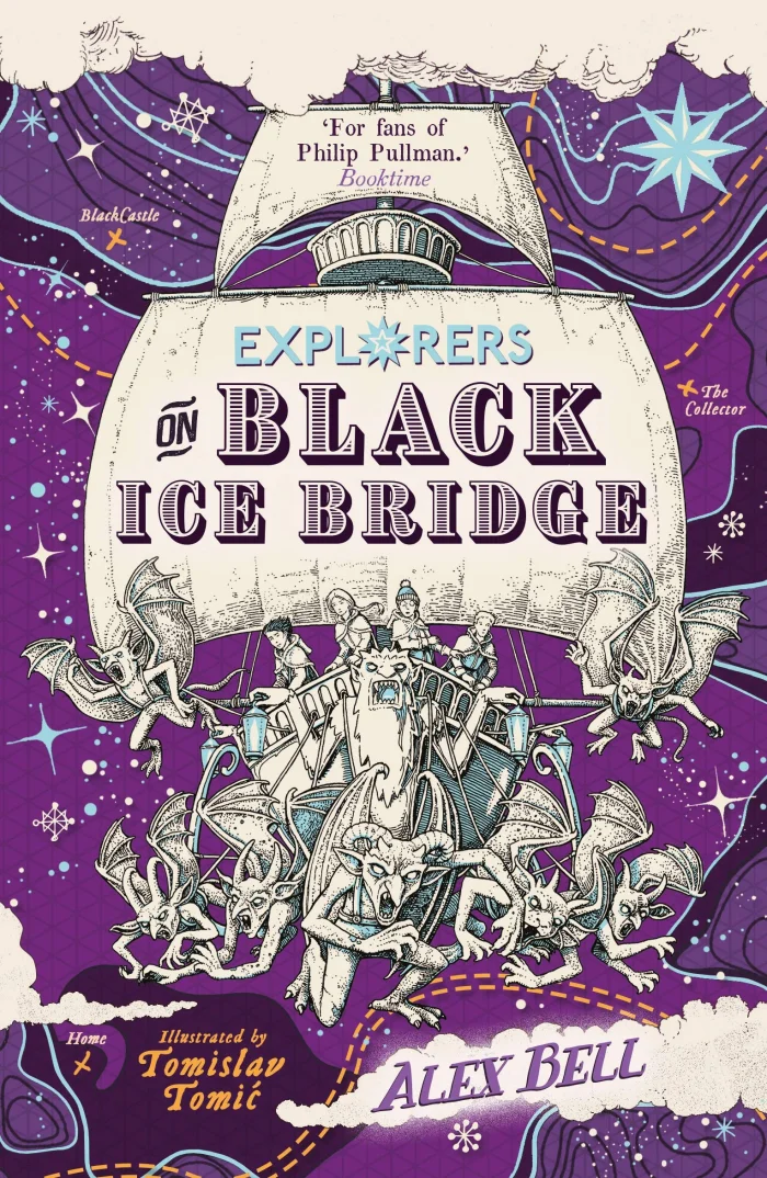 Explorers on Black Ice Bridge (3), anglická kniha