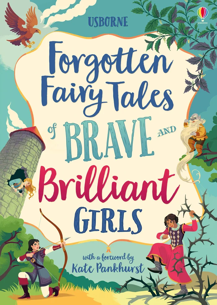 Forgotten Fairy Tales of Brave and Brilliant Girls, anglická kniha