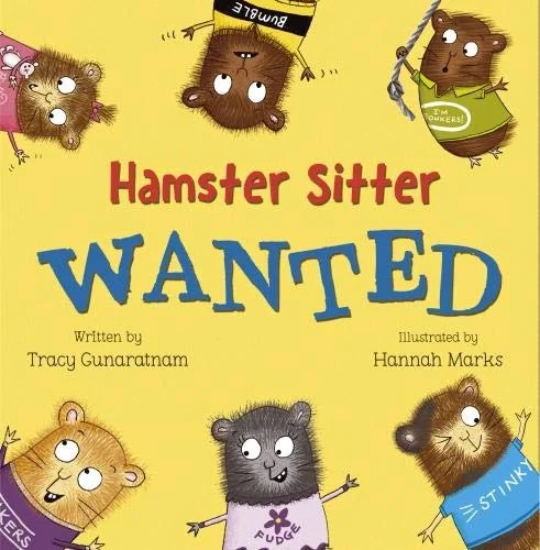 Hamster Sitter Wanted, anglická kniha