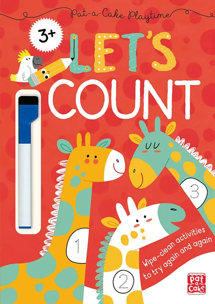 Let's Count! : Wipe-clean book with pen, zošit s úlohami