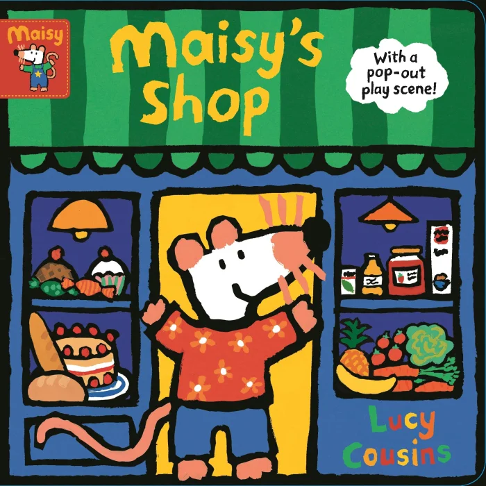 Maisy's Shop: With a pop-out play scene, anglická kniha - leporelo