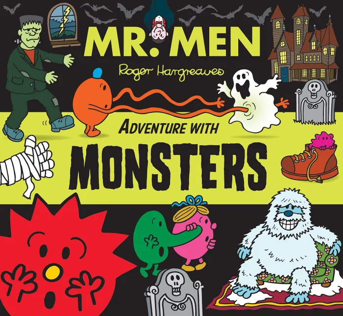 Mr. Men Adventure with Monsters, anglická kniha