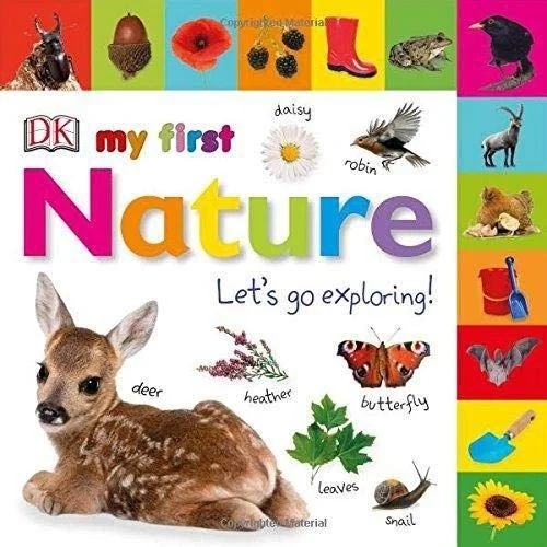 My First Nature Let's Go Exploring, anglická kniha - leporelo