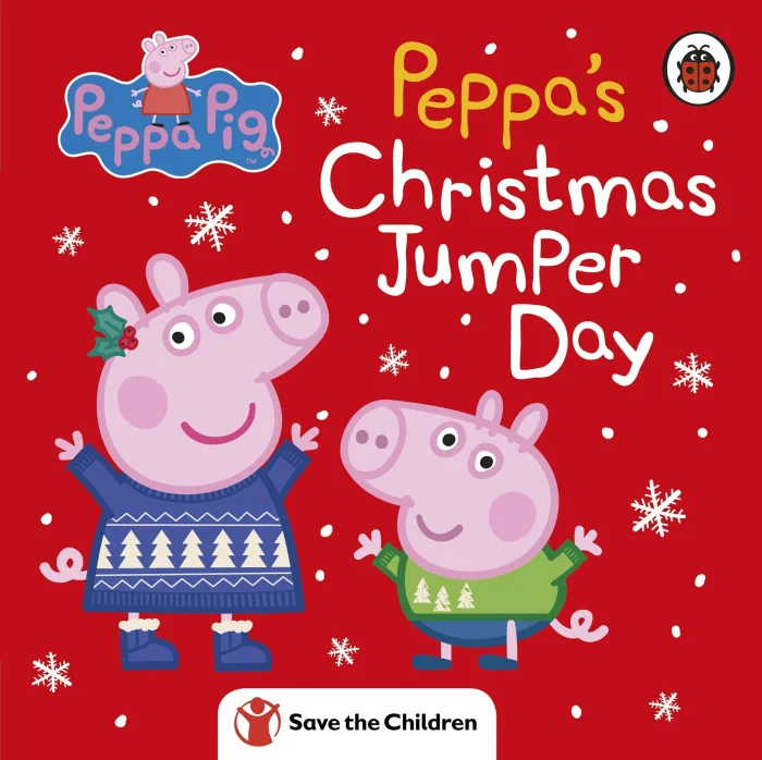 Peppa's Christmas Jumper Day, anglická kniha - leporelo