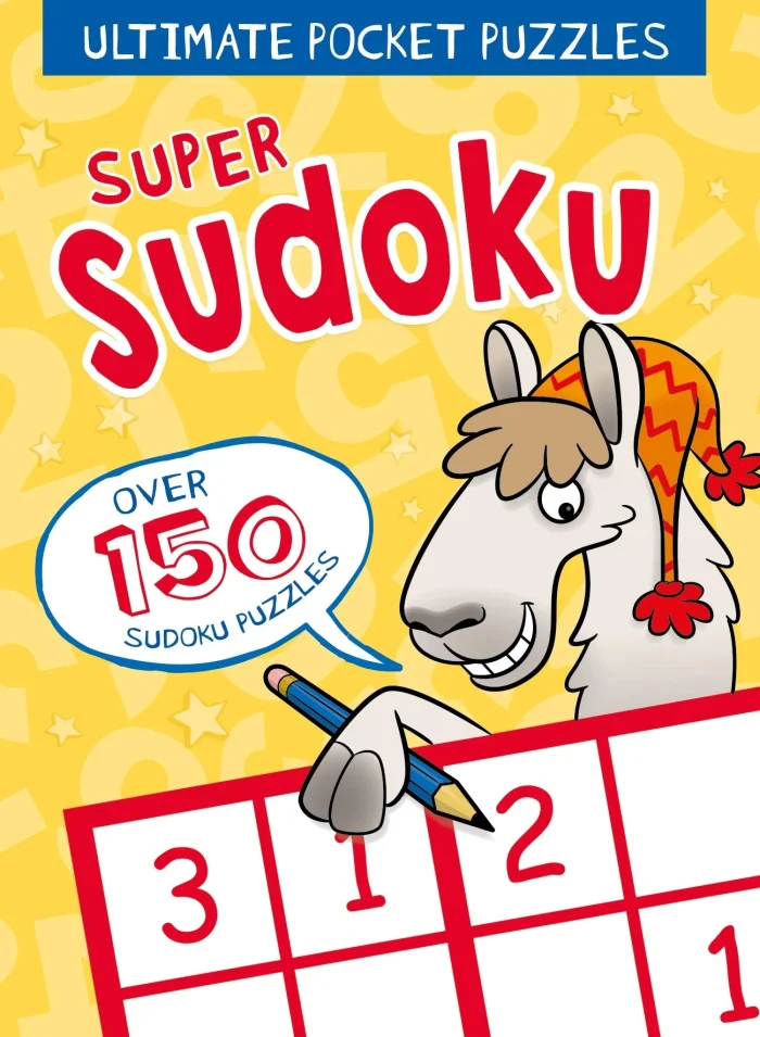 Super Sudoku for Kids, anglická kniha