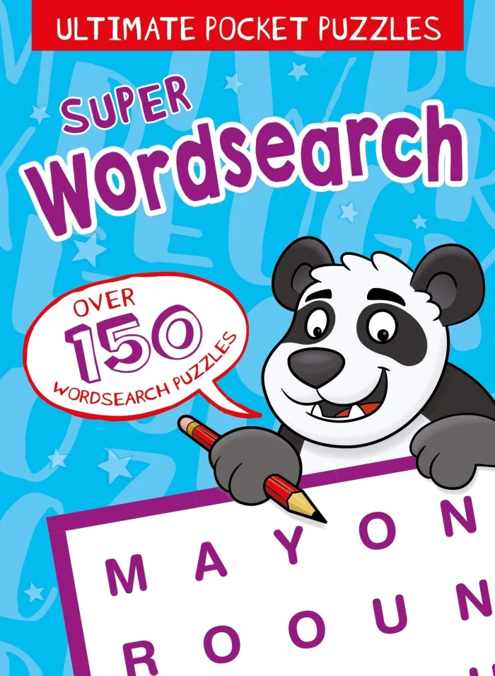 Super Wordsearch for Kids, anglická kniha