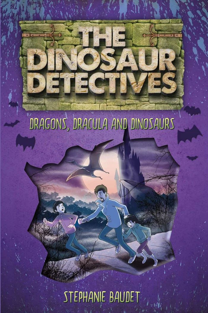 The Dinosaur Detectives in Dracula (6), anglická kniha