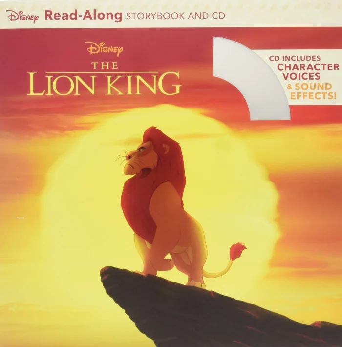 The Lion King Read-Along Storybook and CD, anglická kniha
