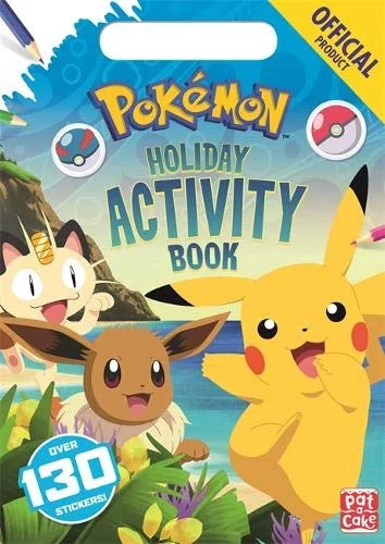 The Official Pokemon Holiday Activity Book, zošit s úlohami