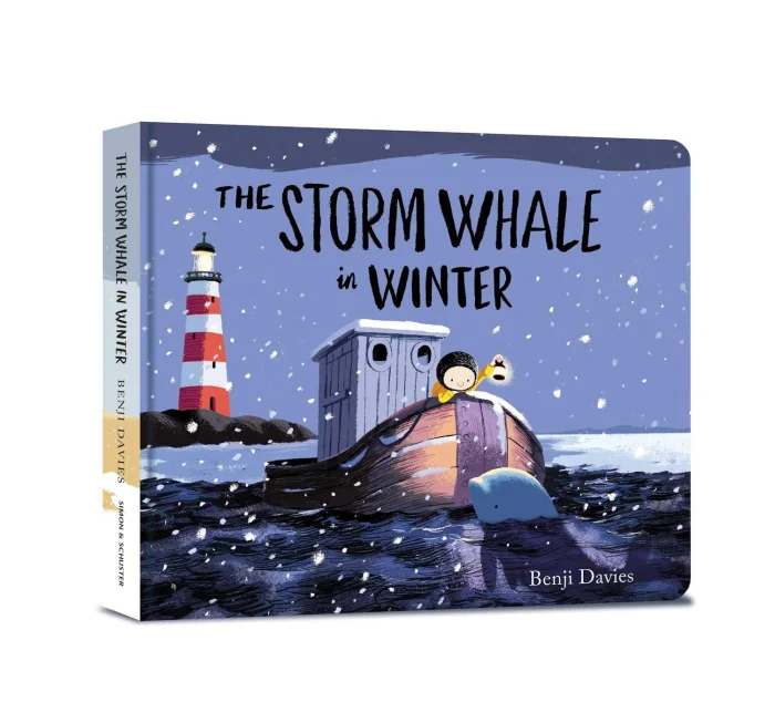 The Storm Whale in Winter, anglická kniha - leporelo