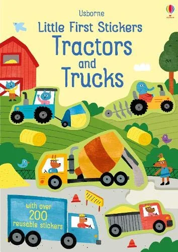 Tractors and Trucks, nálepkový zošit