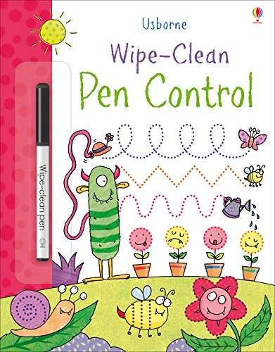 Wipe Clean Pen Control, zošit s úlohami