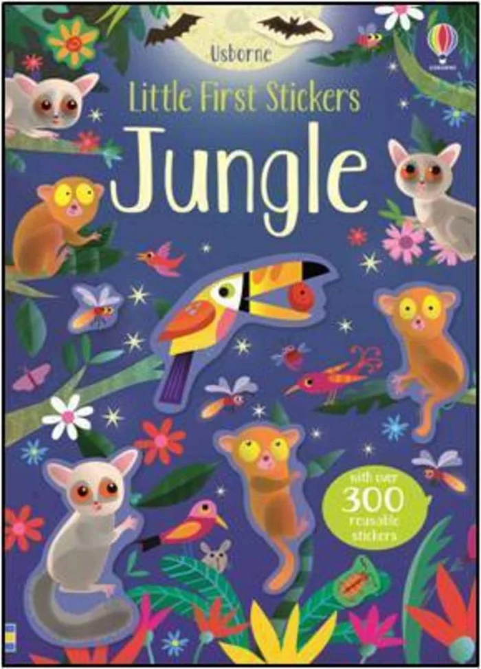 Jungle, nálepkový zošit